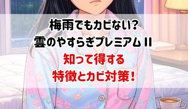 雲のやすらぎプレミアムⅡの特徴とカビ対策